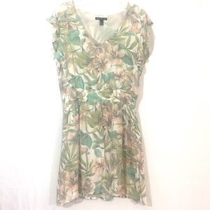 MNG Mango Hawaiian Floral Dress Size Small